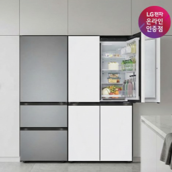 LG 디오스 오브제컬렉션 냉장고 김치톡톡 세트 T876MQQ111 Z330MPSF11