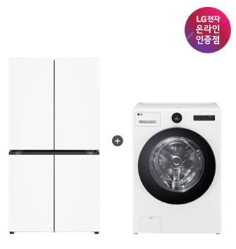 LG 디오스 매직스페이스 냉장고 트롬 워시콤보 T876MQQ111 FH25WA