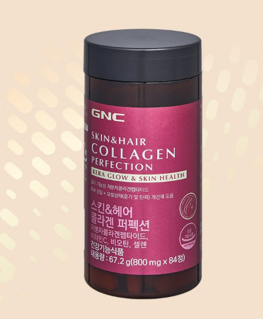 GNC 스킨&헤어 콜라겐 퍼펙션, 84정, 1개