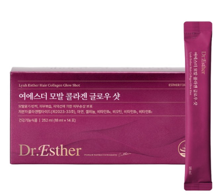 에스더포뮬러 모발 콜라겐 글로우 샷 14p, 252ml, 1개