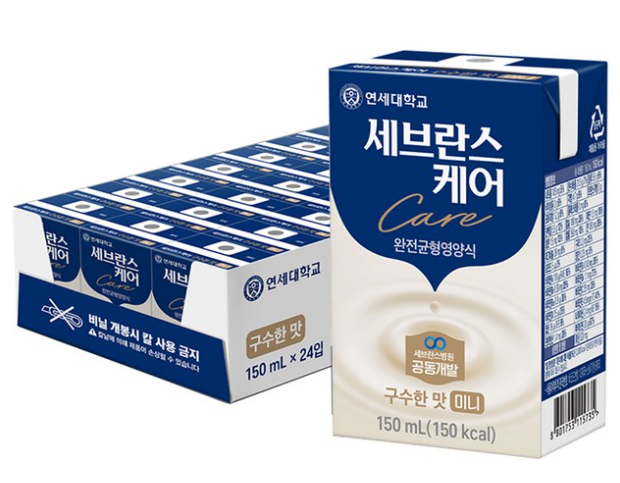 세브란스케어 구수한맛 미니 완전균형 영양식, 150ml, 24개 추천