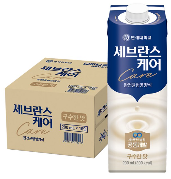 세브란스케어 구수한맛 완전균형 영양식, 200ml, 16개 추천
