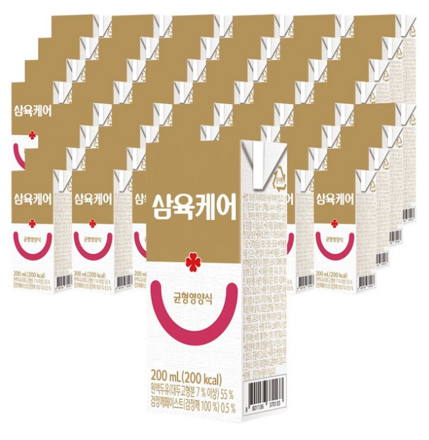 삼육 케어푸드 환자용 균형영양식 200ml x 48팩, 48개 추천