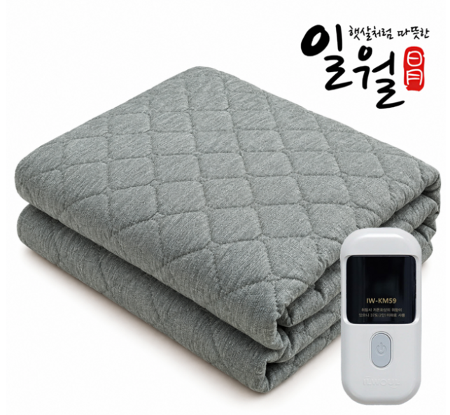 [27년형]일월 원슬림 전자파 안심 탄소매트 전기장판 카본 전기요 추천