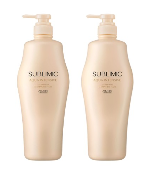 SHISEIDO 시세이도 아쿠아 인텐시브 샴푸 1000ml 2개 손상모발용 서브리믹 샴푸 추천
