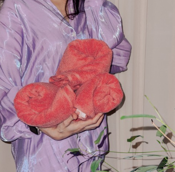 소이워크샵 데이즈컬렉션 호텔 수건 40수 모달 고중량 고밀도 220g, 피치블러썸, 1장 연예인 추천