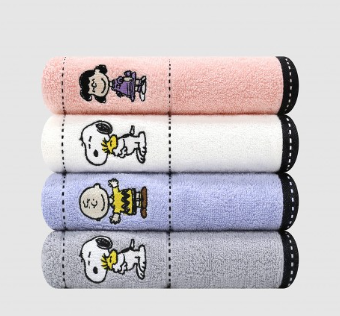 송월 타올 호텔 수건 30수 140g 스누피 프렌즈40 최고급 면사 연예인 추천
