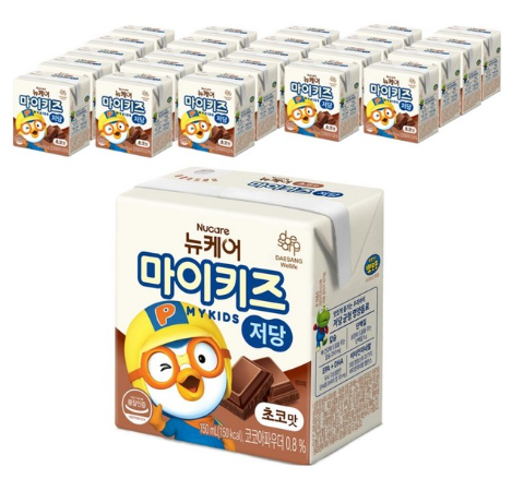 마이키즈 뉴케어 저당 초코맛 음료, 150ml, 24개 달콤한 간편간식 연예인 추천