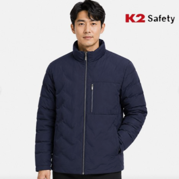 K2 세이프티 경량 패딩 남자 패딩 점퍼 겨울 충전재 회사 근무복 F3101 깔끔한 출근룩 편안한 겨울패딩 연예인 추천