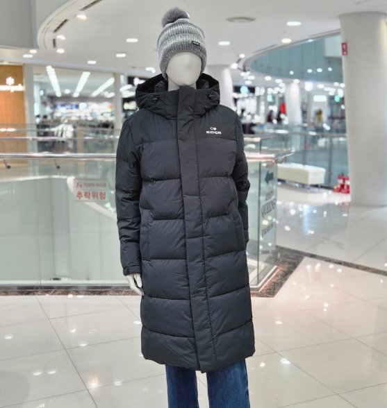 아이더 롱패딩 남녀공용 덕다운 겨울 점퍼 UW24596 따뜻한 겨울코디 깔끔한 데일리룩 연예인 추천